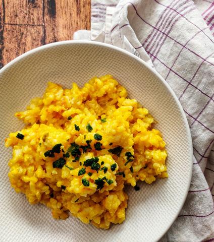 Risotto au potimarron antigaspi PimpUp