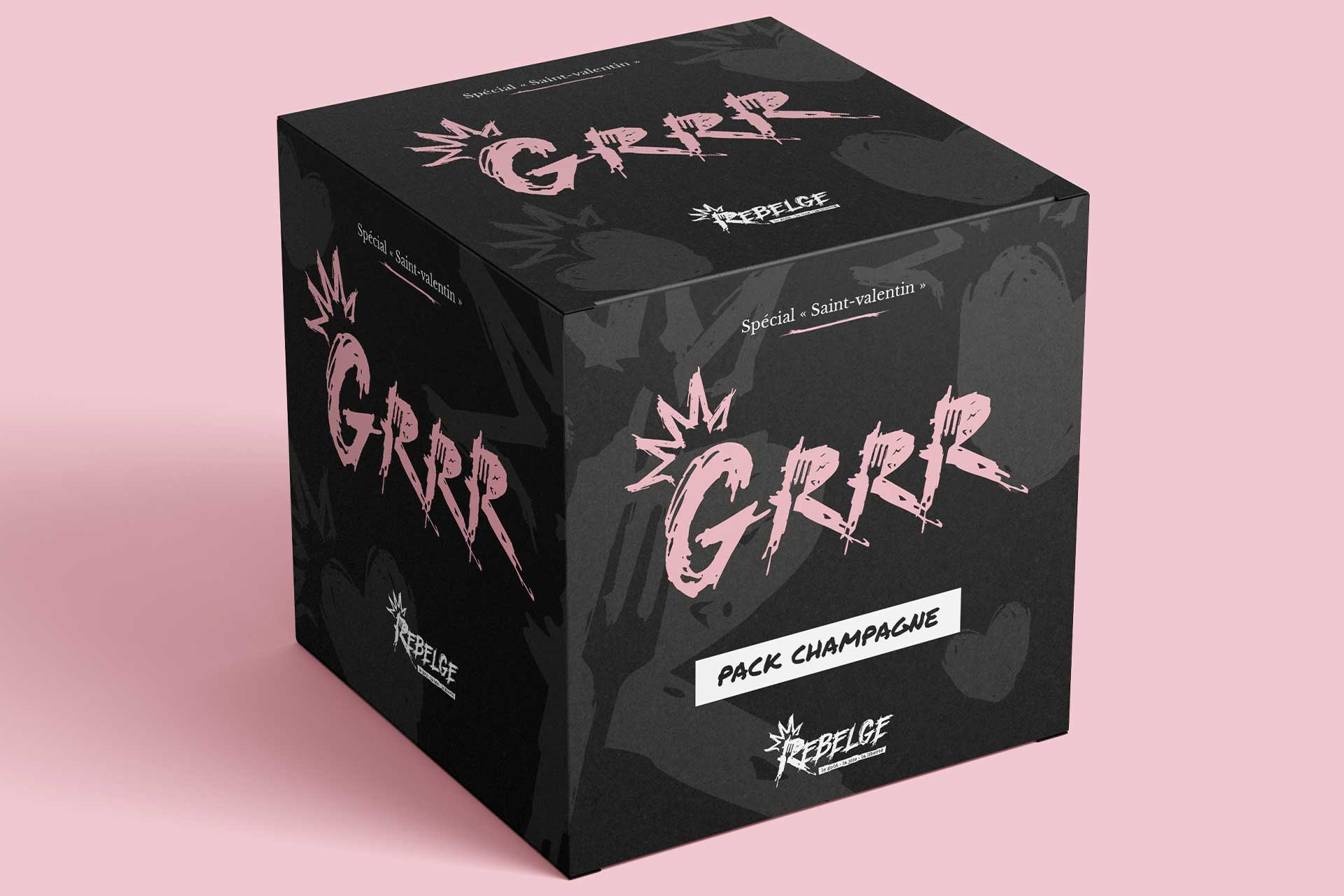 Rebelge Brand Identity Logo Grrr Pack