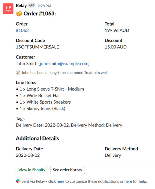 Introducing Relay Slack Notifications Our Latest Shopify App