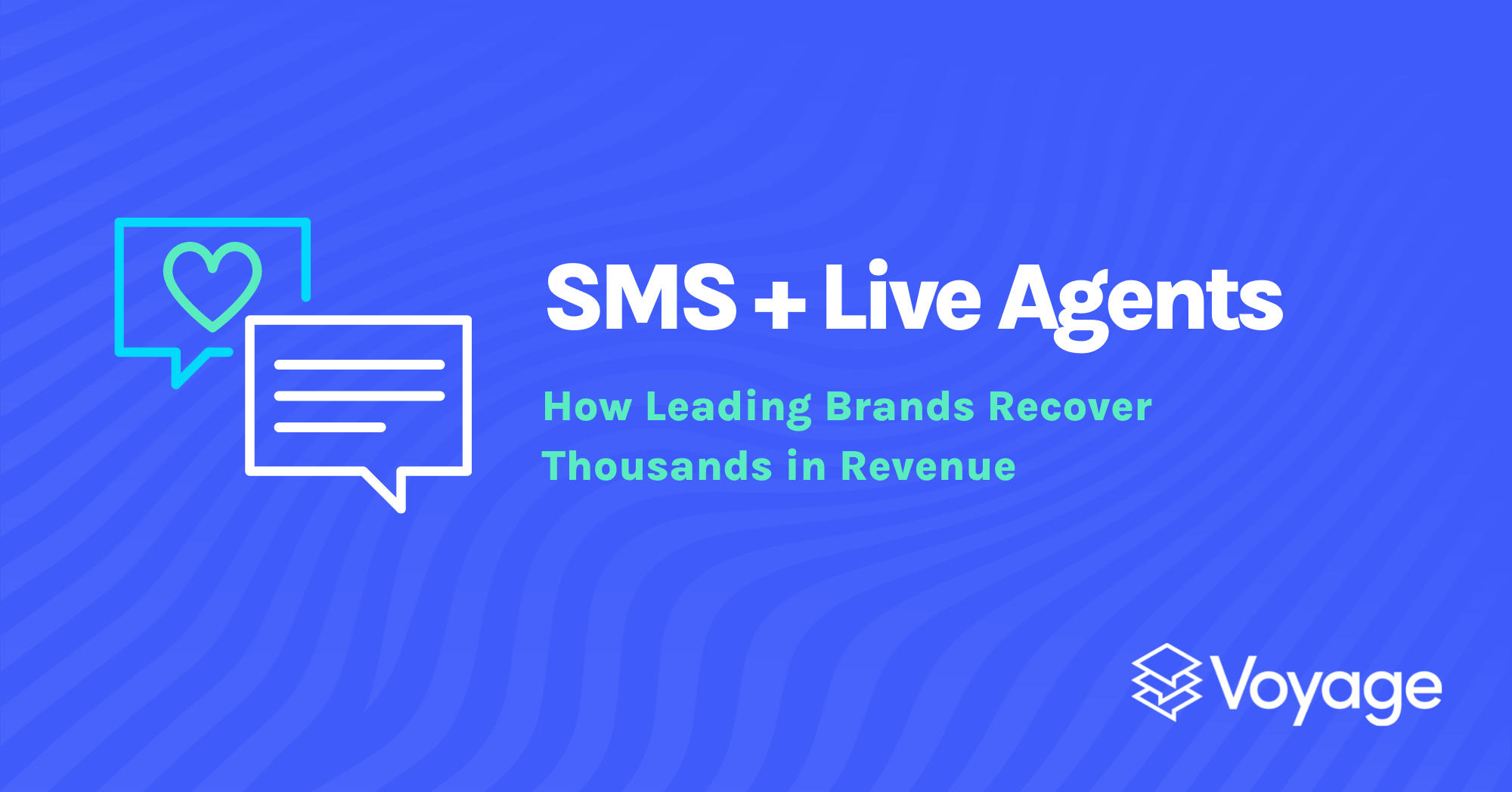 SMS + Live Agents: How Leading Brands Recover Thousands in Revenue