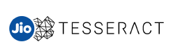 Jio Tesseract logo.
