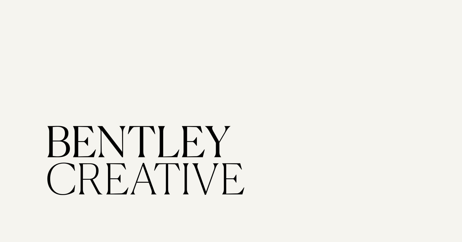 Bentley Creative Ltd Branding Websites Publishing