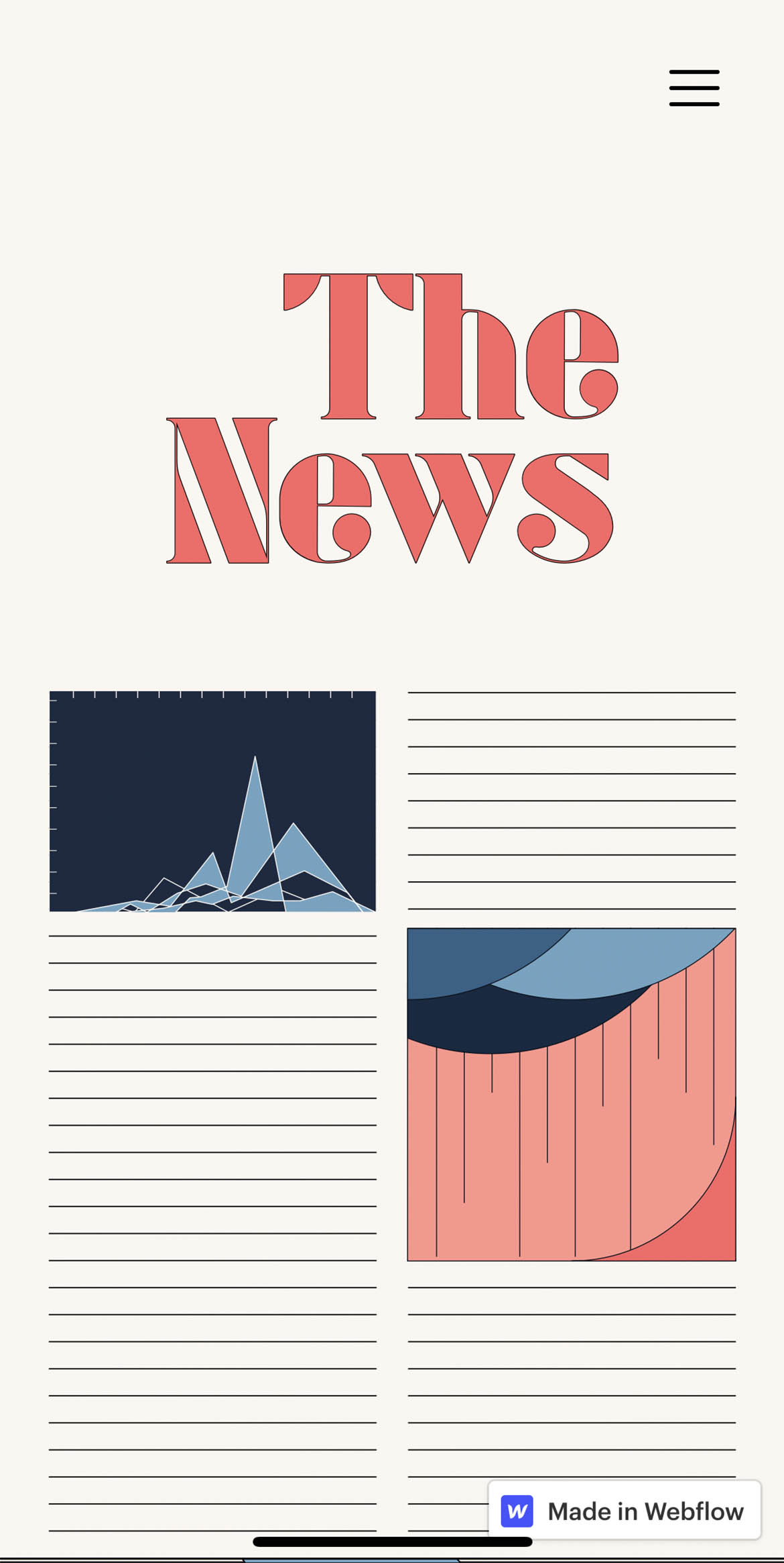 Mobile Screenshot of Idiom website, news page