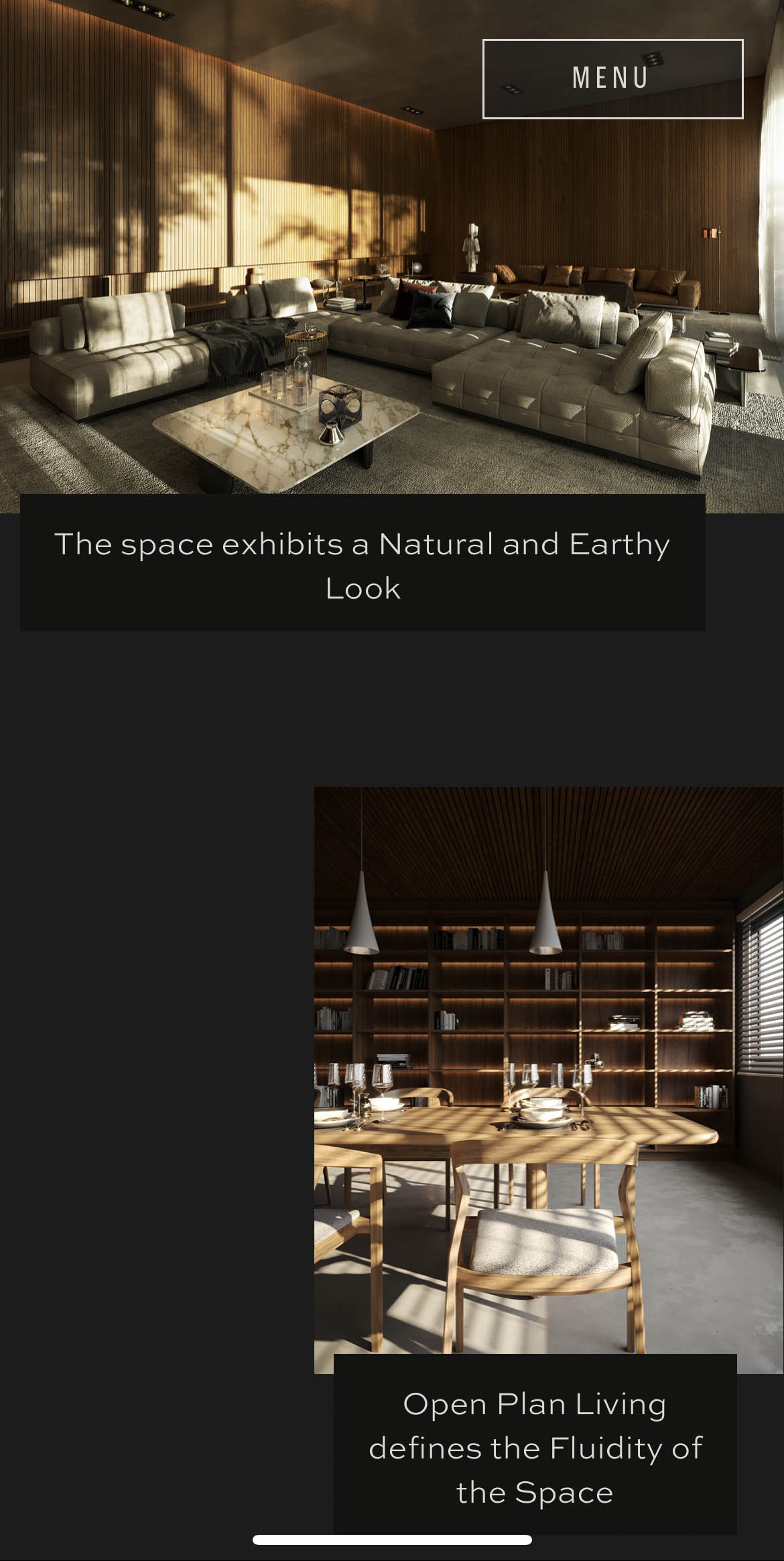 Mobile Website Screenshot - Project page