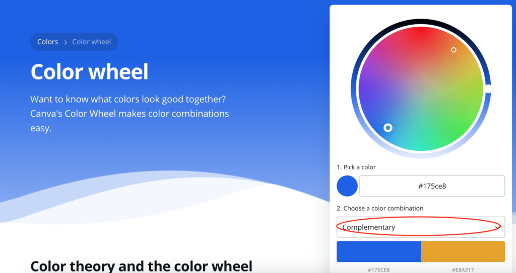 color wheel