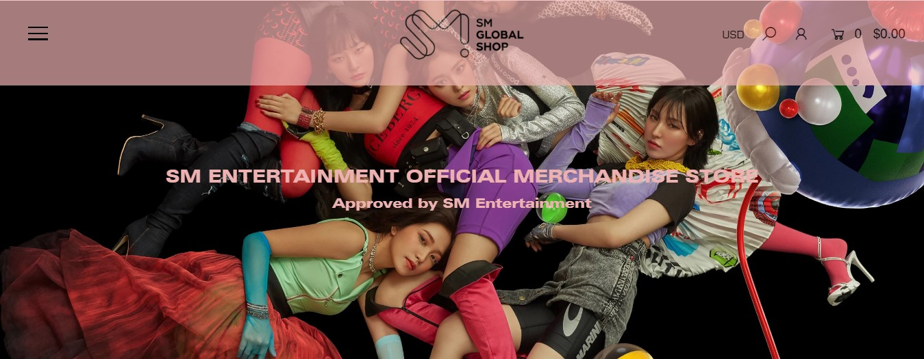 sm global shop main page