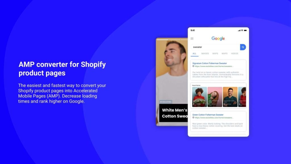 productstories screenshot