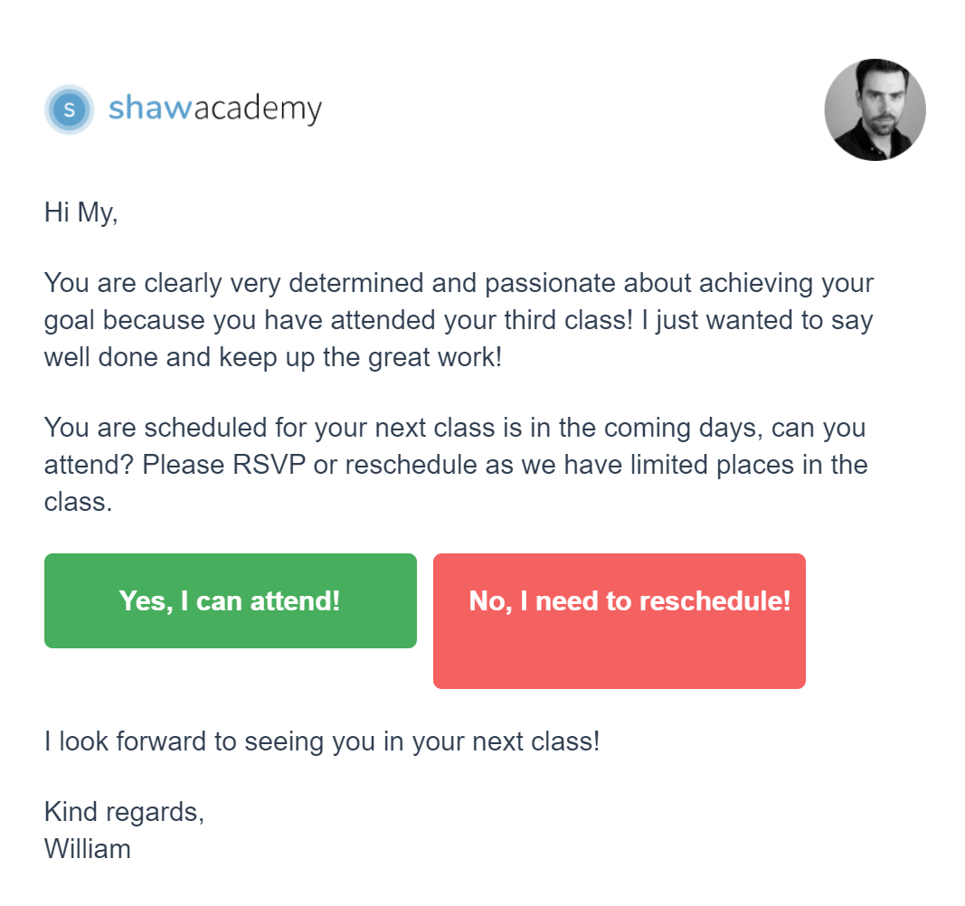 shawacademy email rsvp