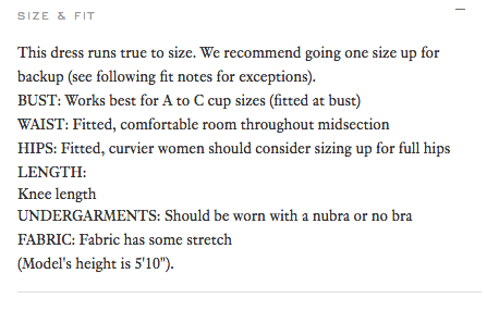 product description