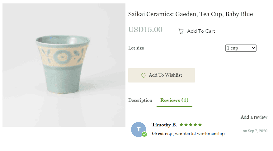 product review example