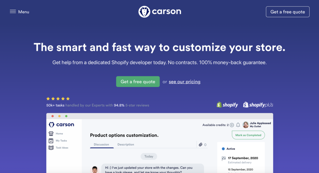 heycarson screenshot