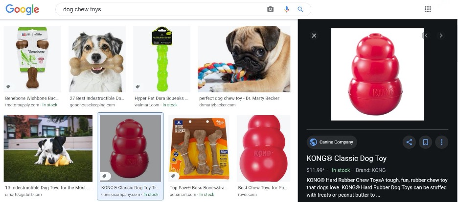 kong dog toys