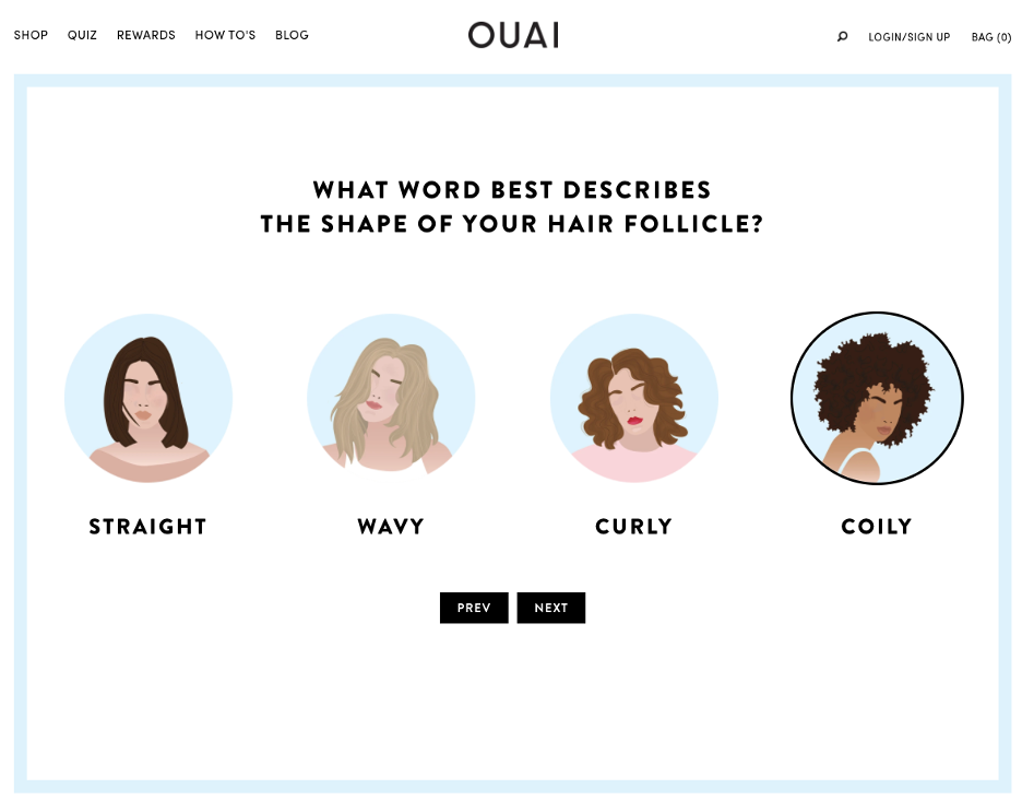 ouai ecommerce marketing