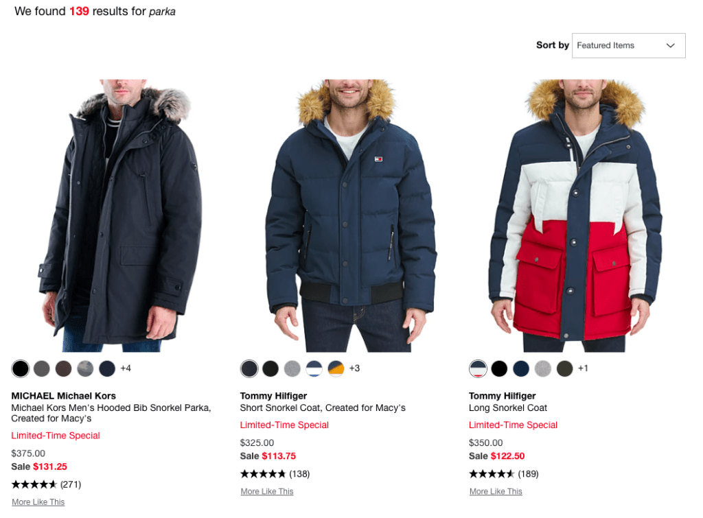 search results for parka