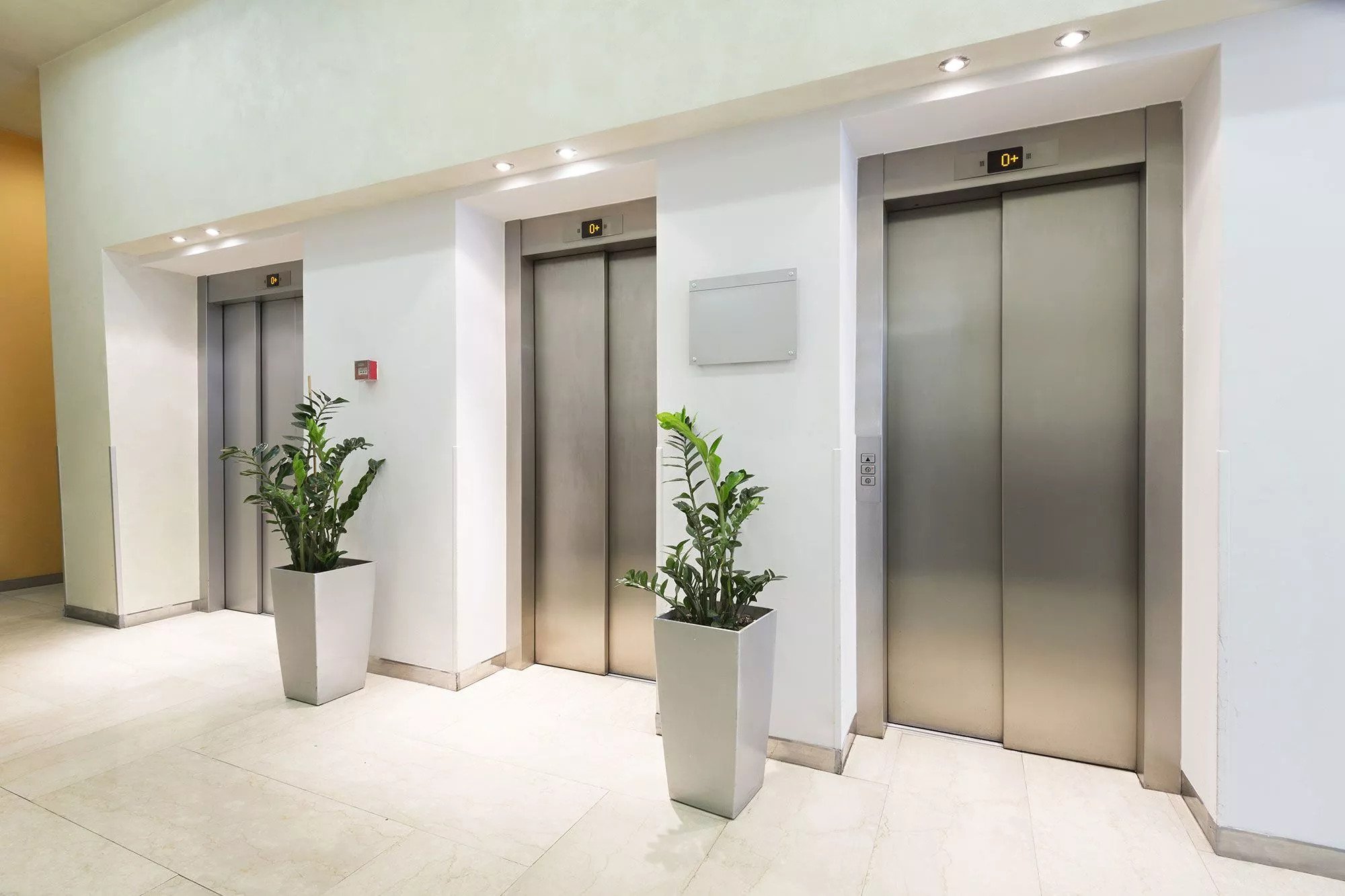 Lifts in a commercial setting