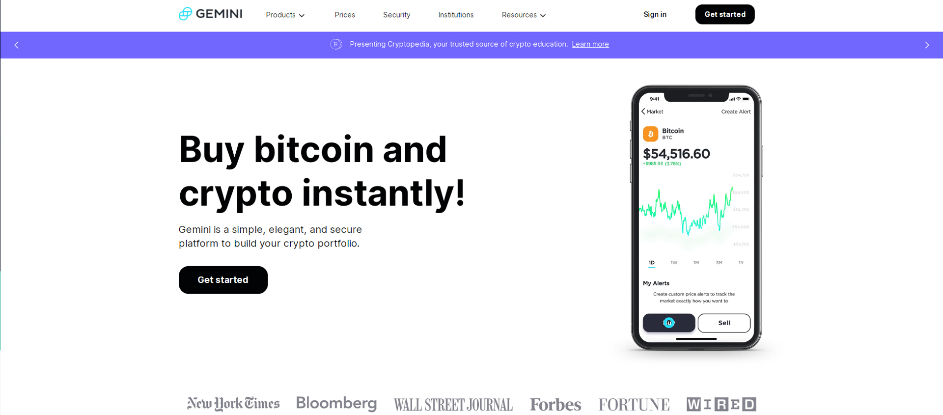 Gemini Login | One-Click Gemini Exchange cryptocurrency