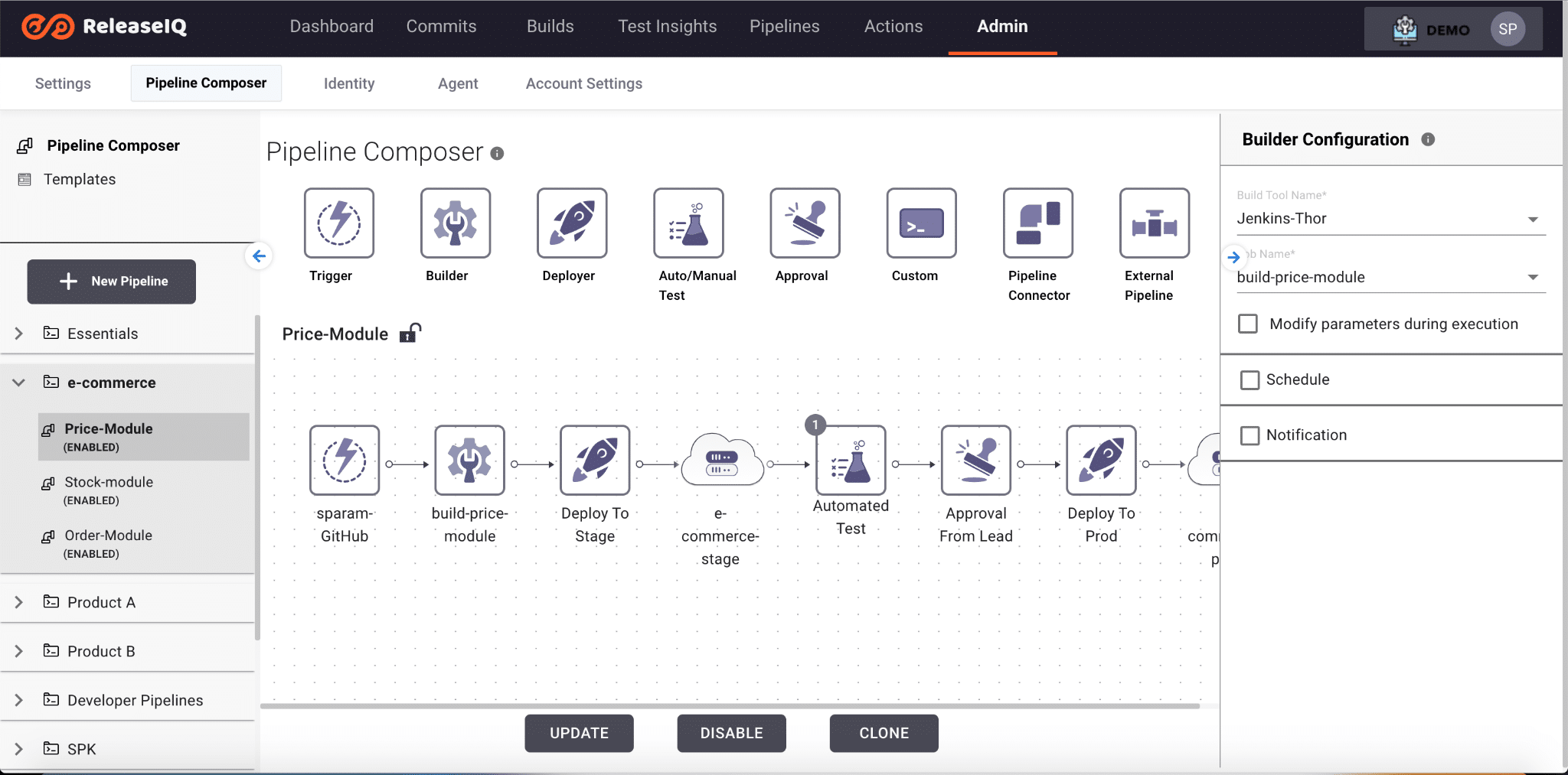 Kubernetes Build configuration