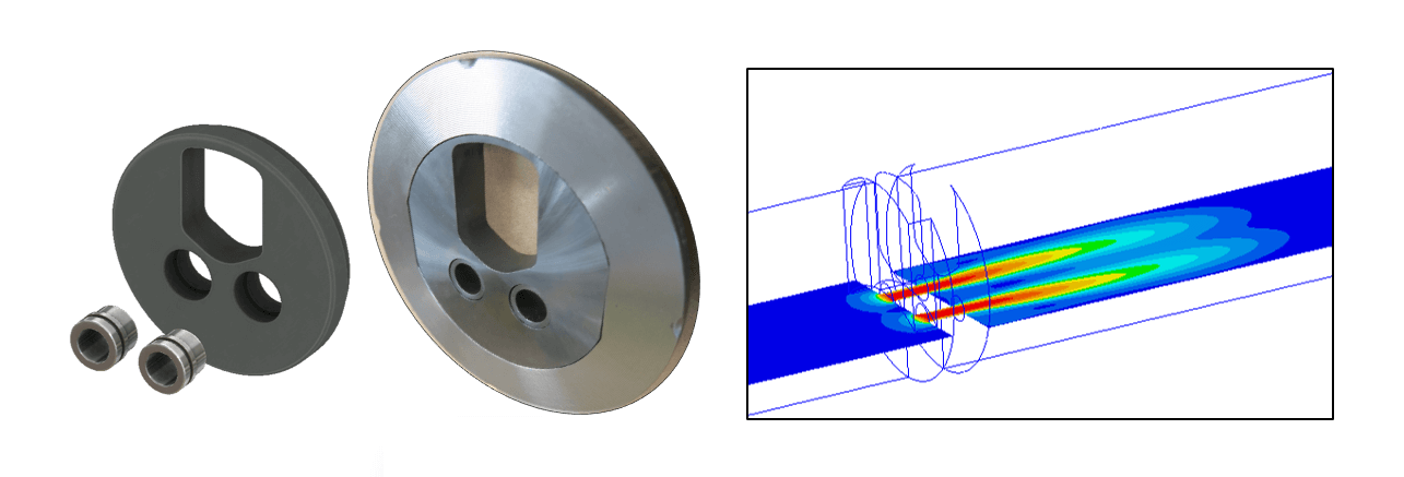 SlurryFlo Control Valve Custom Trim Geometry