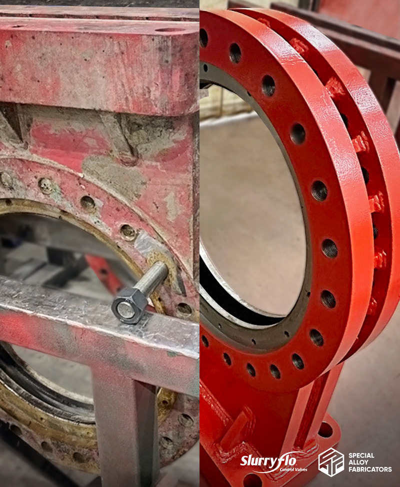 Refurbished SlurryFlo Control Valve