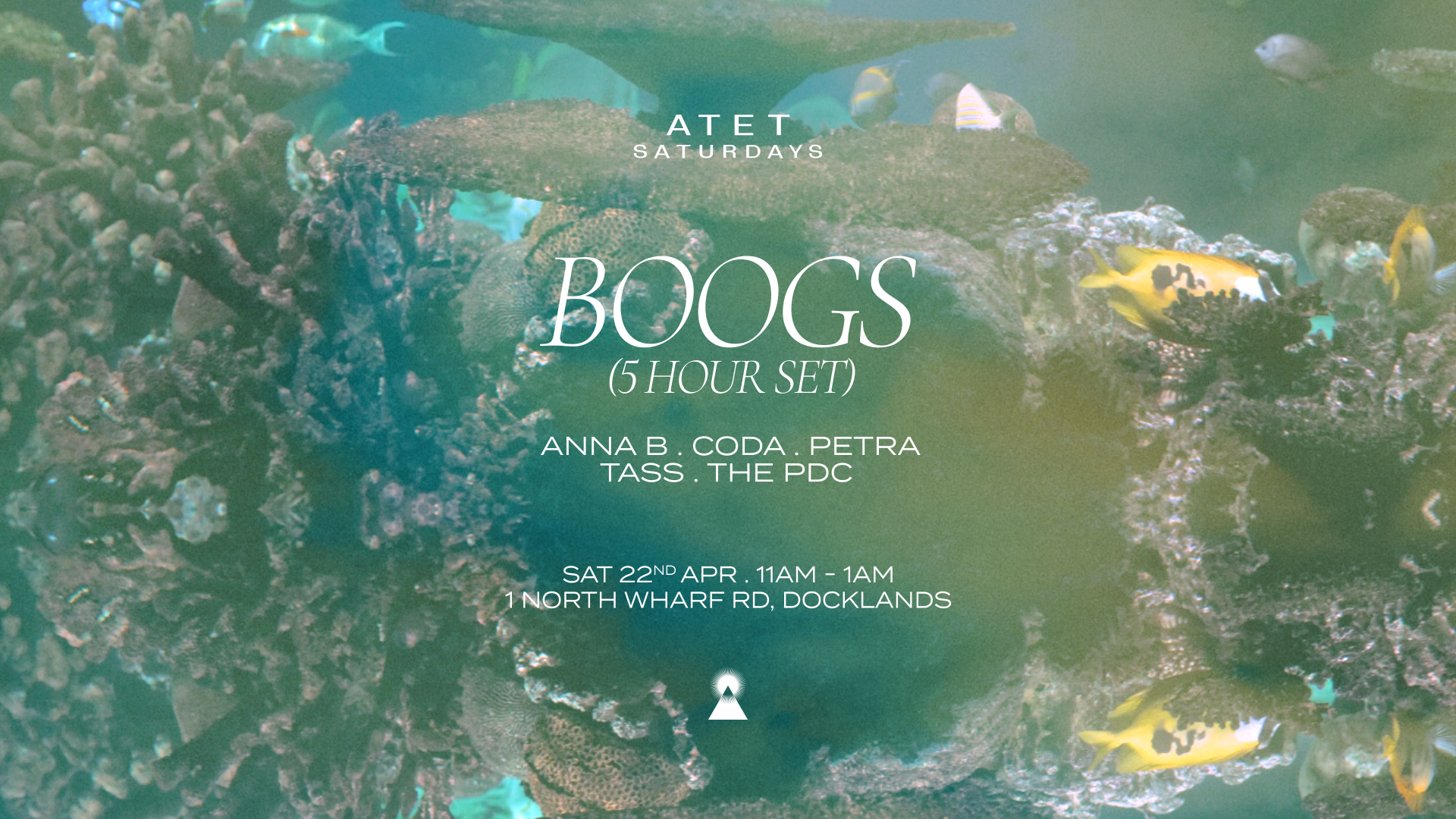 ATET Saturdays with Boogs (5-hour set) | ATET