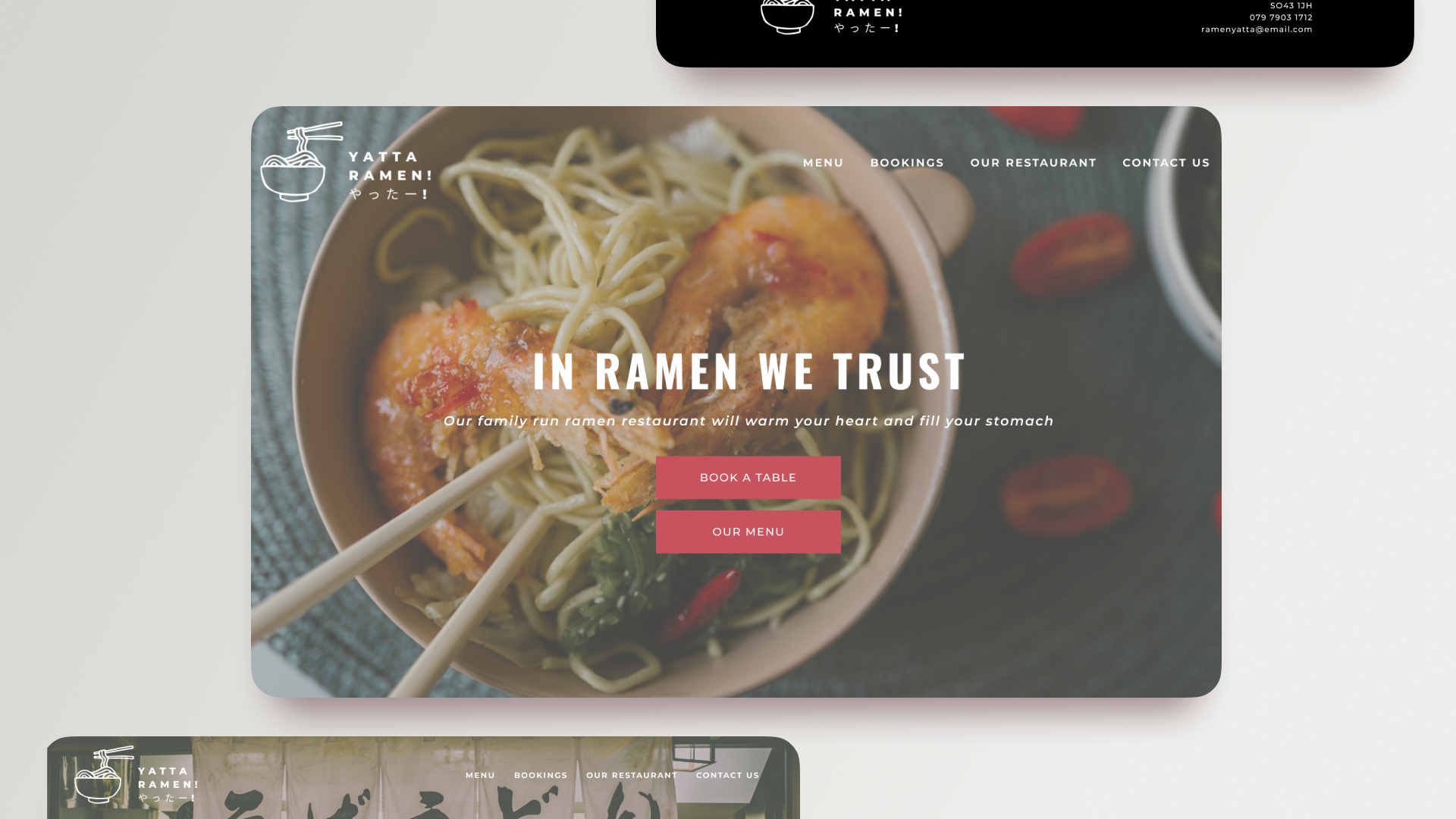Yatta Ramen! mockup