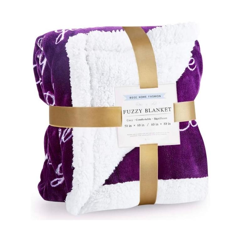 Sherpa Blanket With Positive Words