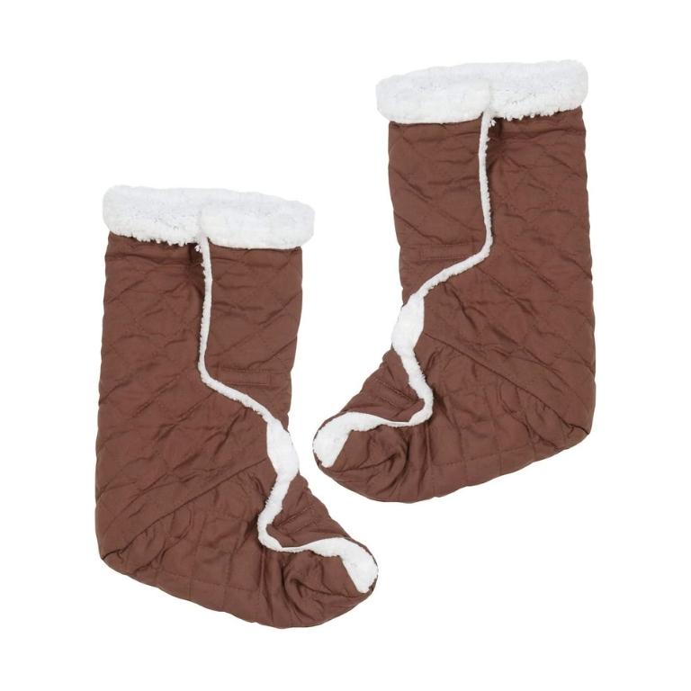 Warm Foot and Leg Protecting Slippers