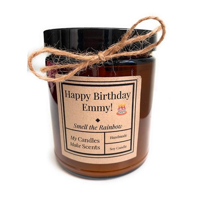 Personalized Candle
