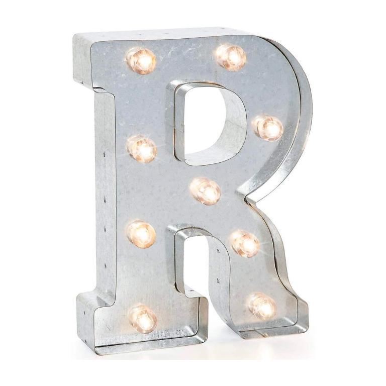 Metal Letter Light