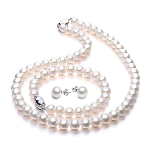 Pearl Necklace Set
