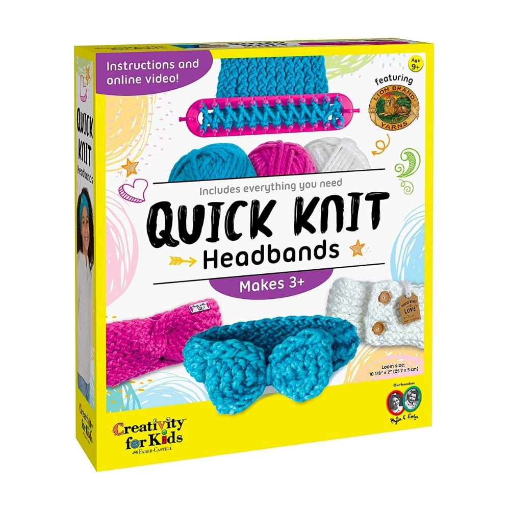 Quick Knit Headband Making Kit