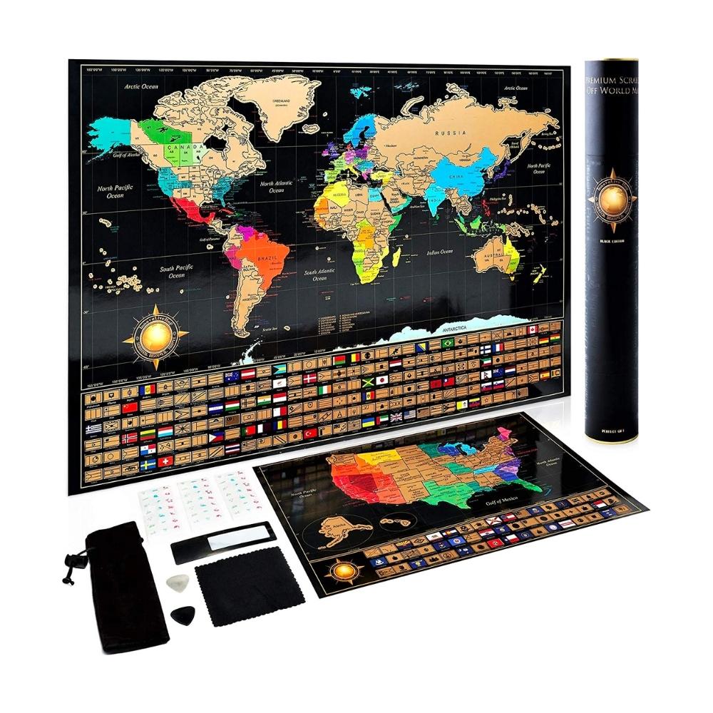 Travel Scratch Map
