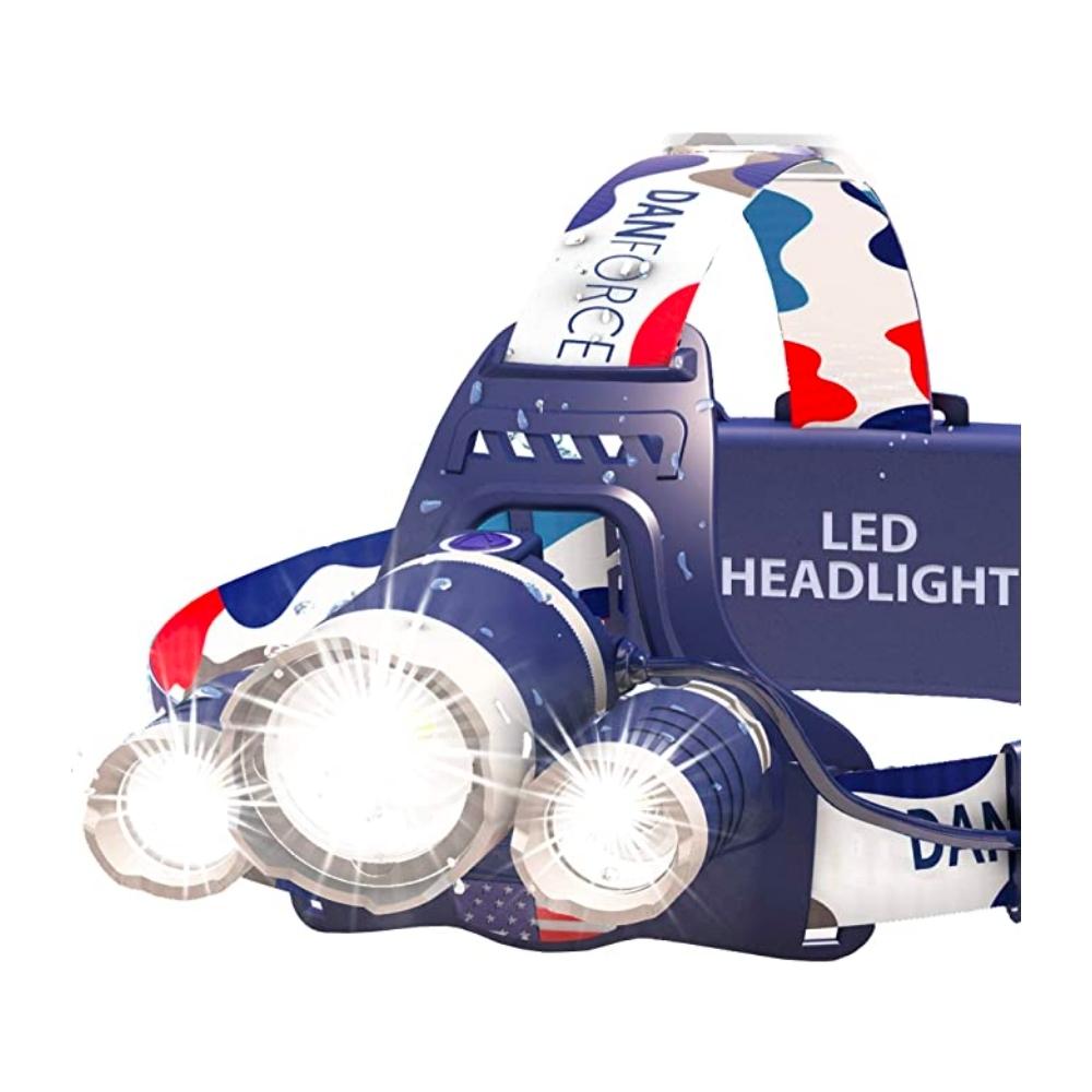DanForce Rechargeable LED Head Lamp