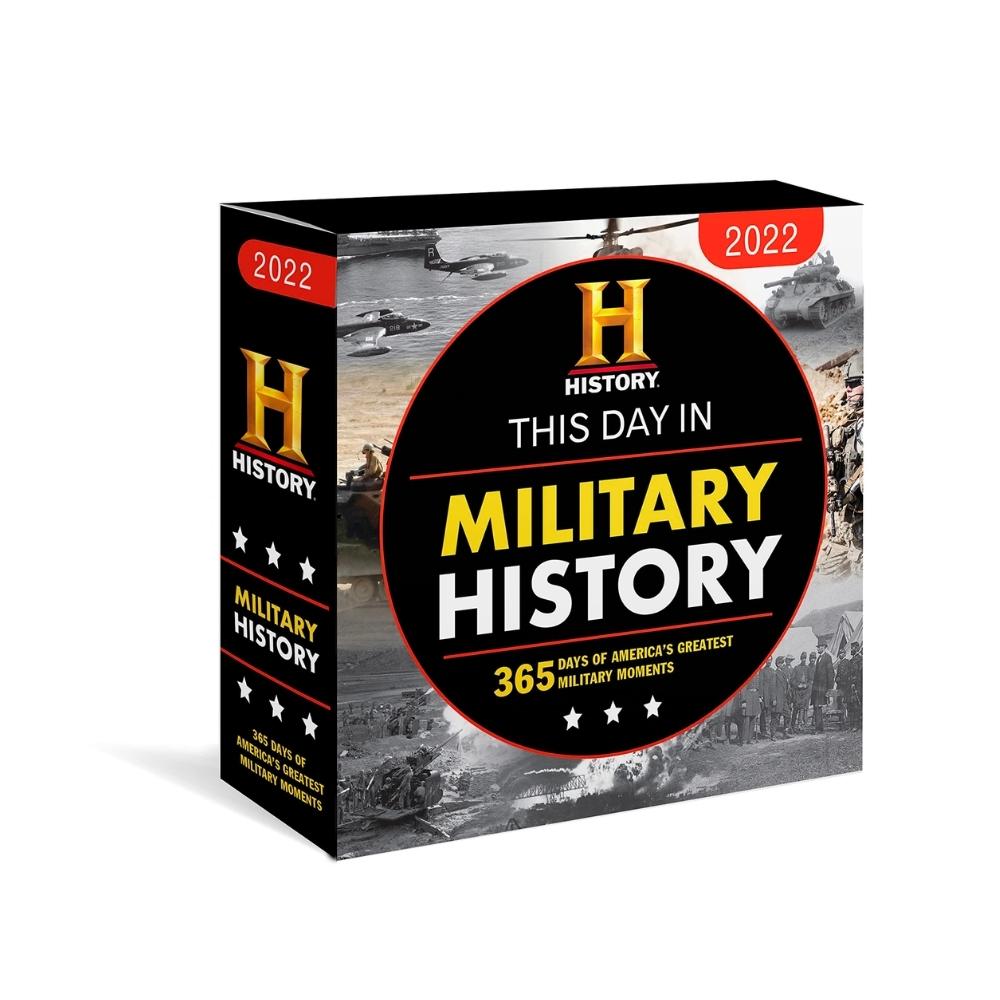 History Channel This Day in Military History Boxed Calendar
