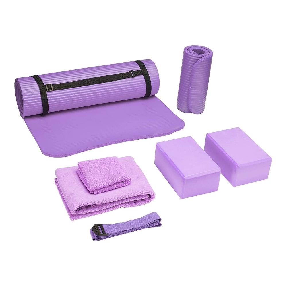Yoga Mat & Accessory Set