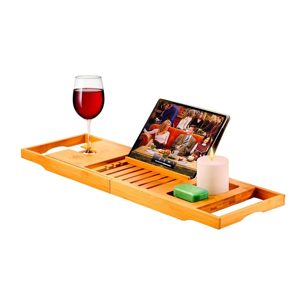 Bamboo Bathtub Tray