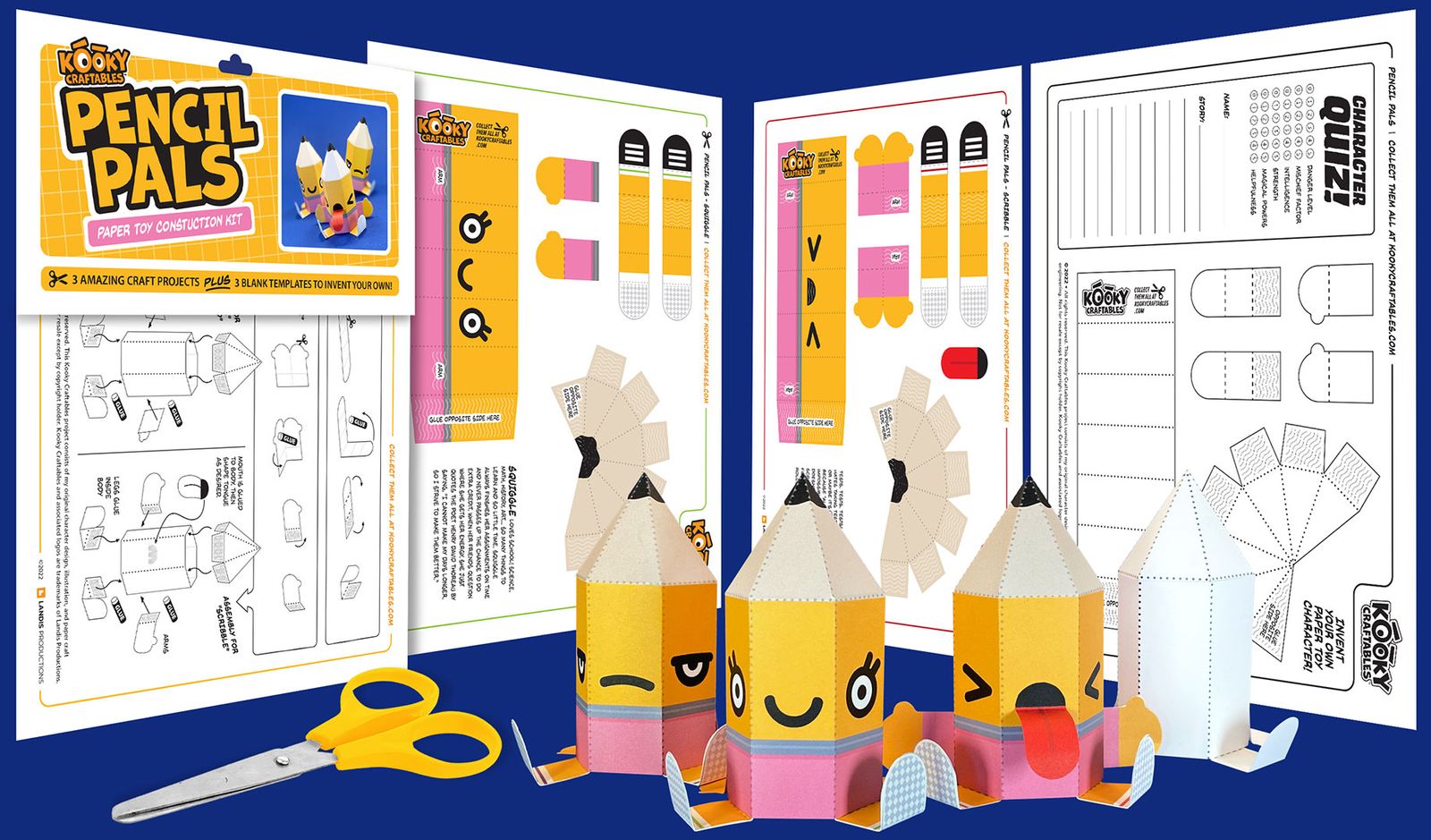 Paper Craft Books by Kooky Craftables