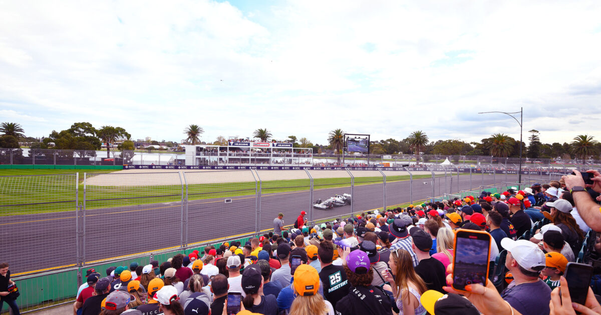 KBYG The Best Grandstands at the Australian Grand Prix