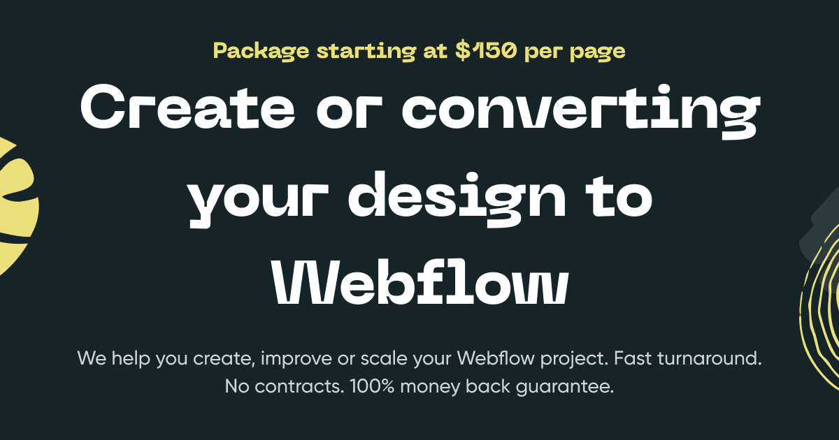 Converting Your Design to Webflow – Manamo Studio
