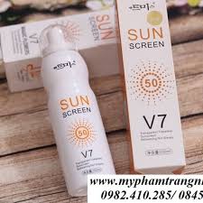 Xịt chống nắng v7