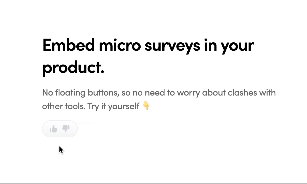 Betasort micro survey animation