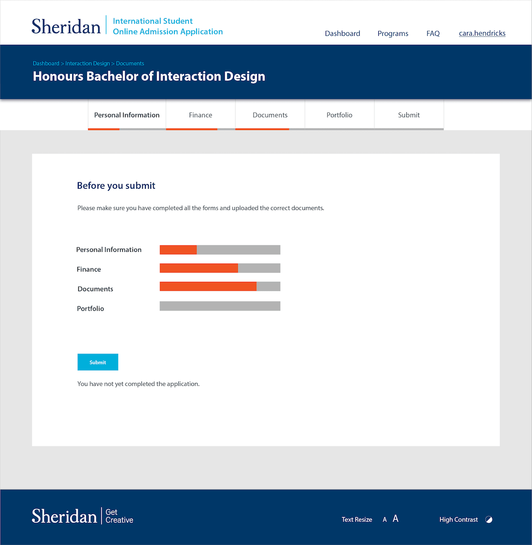 submite page