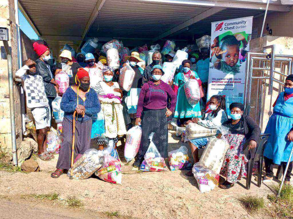 NCT Forestry provide sustenance and blankets to flood victims