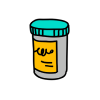 A medicine bottle