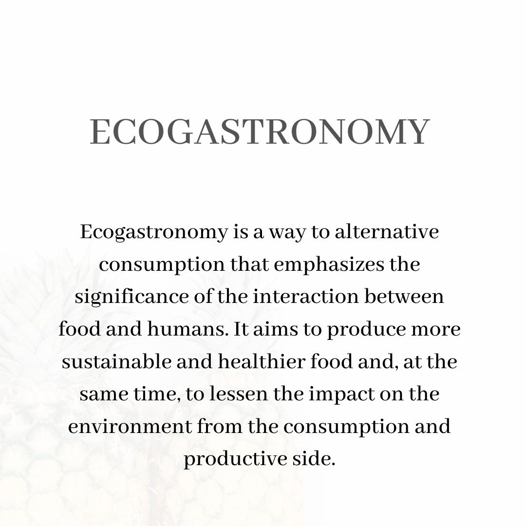 Ecogastronomy