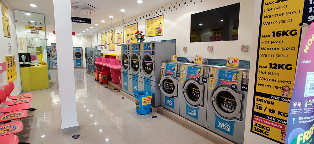 Self Service Laundry Subang Bestari U5 Shah Alam Dobiqueen