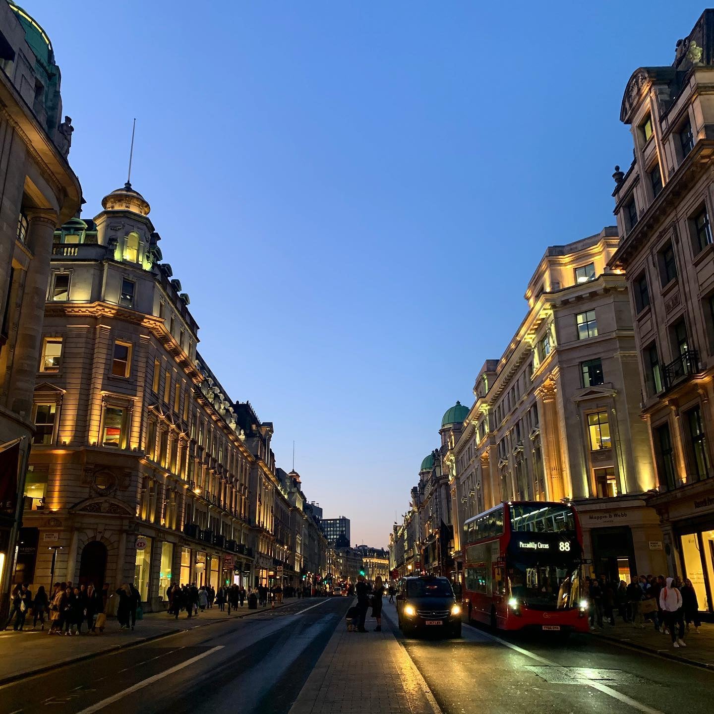 Regent Street in London