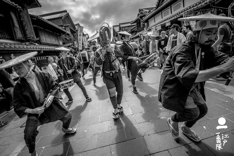 「せっぷくぴすとるず騒音三味線」村門がま口〈墨〉　切腹ピストルズ せっぷくぴすとるず騒音三味線」村門がま口〈墨〉 切腹