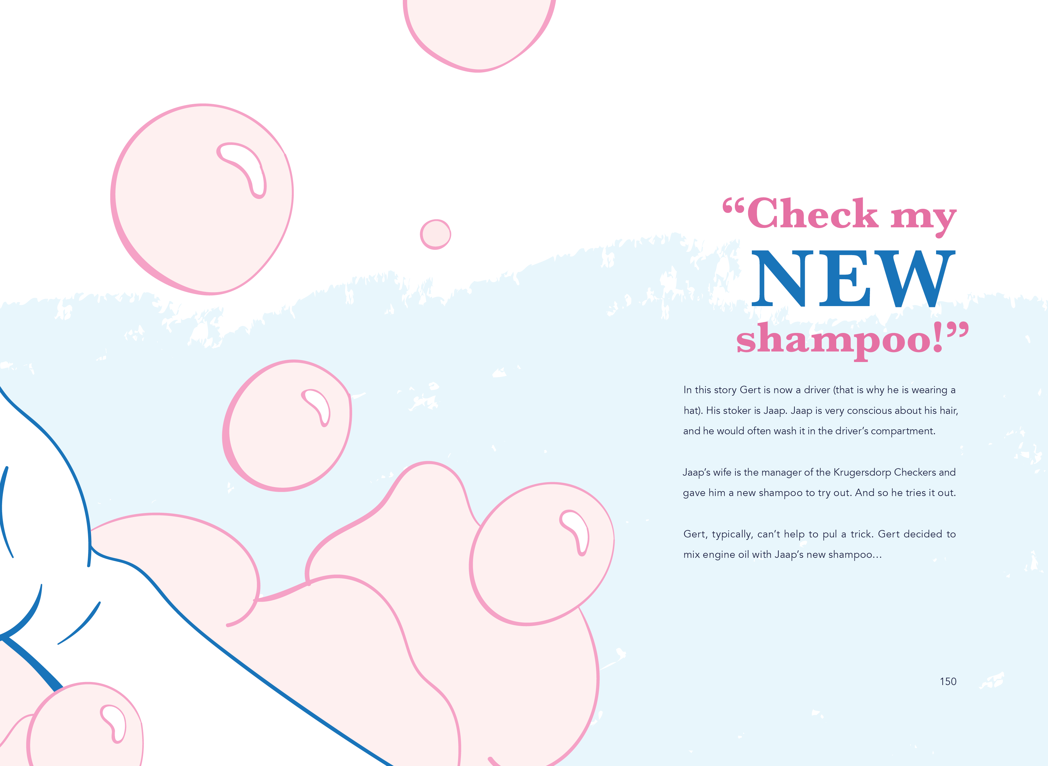 Colourful page for HOI! book. 