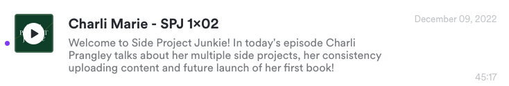 Episode 2 with Charli Marie